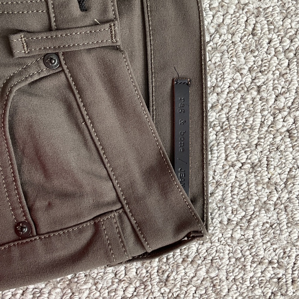 Rag & Bone Women's Brown Skinny Pants